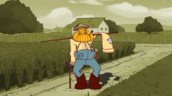 scarecrow illustration